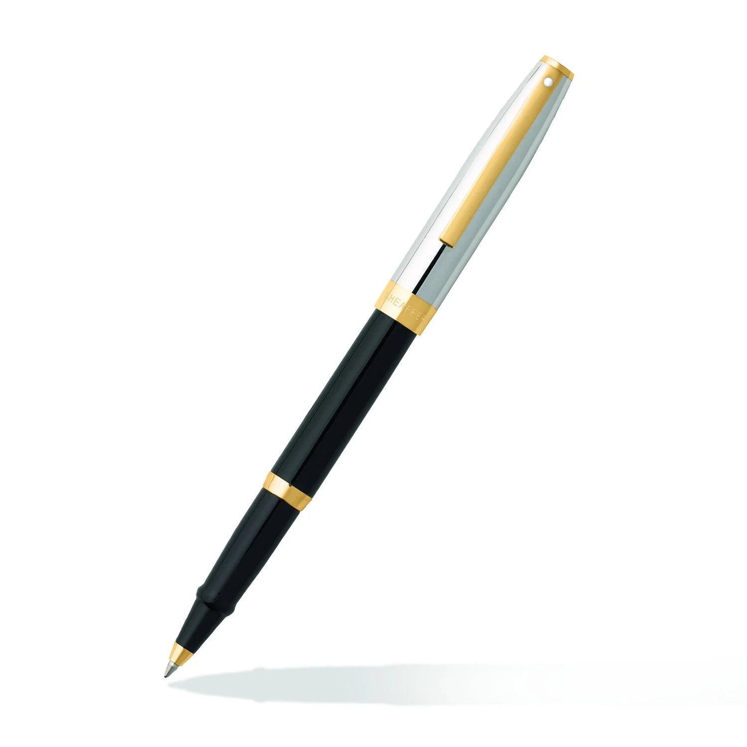 Stylo roller SHEAFFER Sagaris - Gloss Black & Chrome GT - 0074040179309