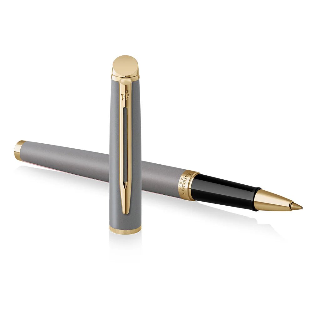 Stylo roller WATERMAN Hémisphère l'Édition Discrète - Gris Métallisé GT - 3026982179456