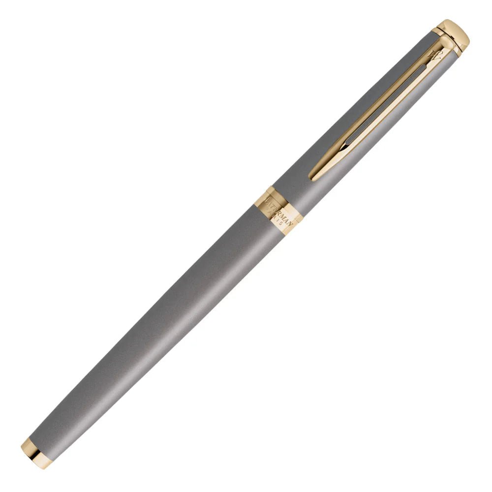 Stylo roller WATERMAN Hémisphère l'Édition Discrète - Gris Métallisé GT - 3026982179456