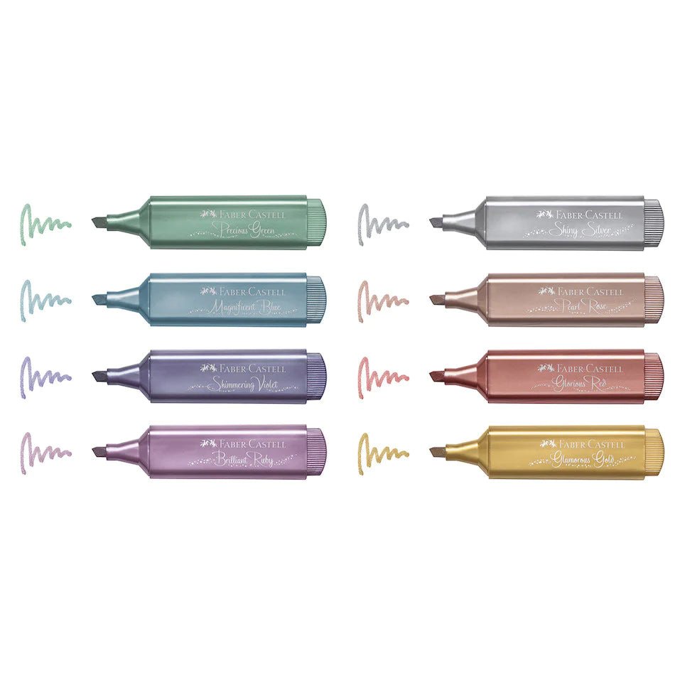 Surligneurs TL 46 Metallic - Pochette 8 Couleurs - 4005401546894