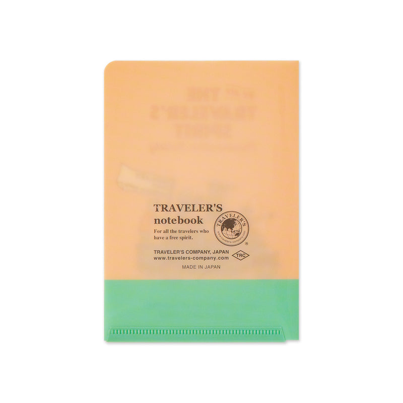 TRAVELER'S notebook - chemise transparente 2026 (passport size)