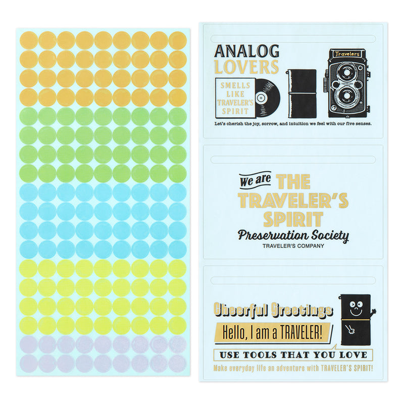 TRAVELER'S notebook - set de stickers 2026