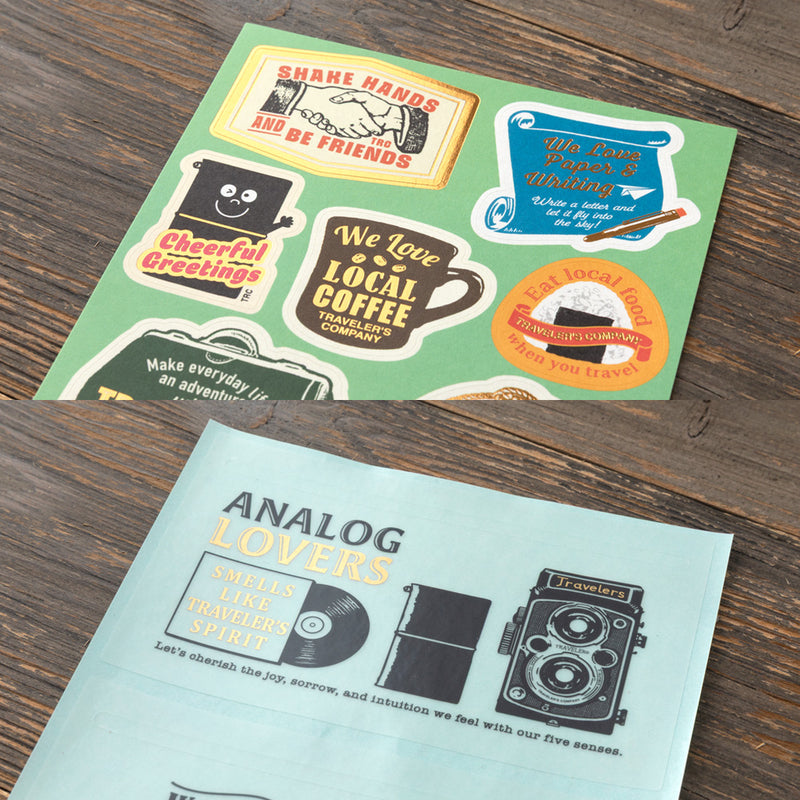 TRAVELER'S notebook - set de stickers 2026