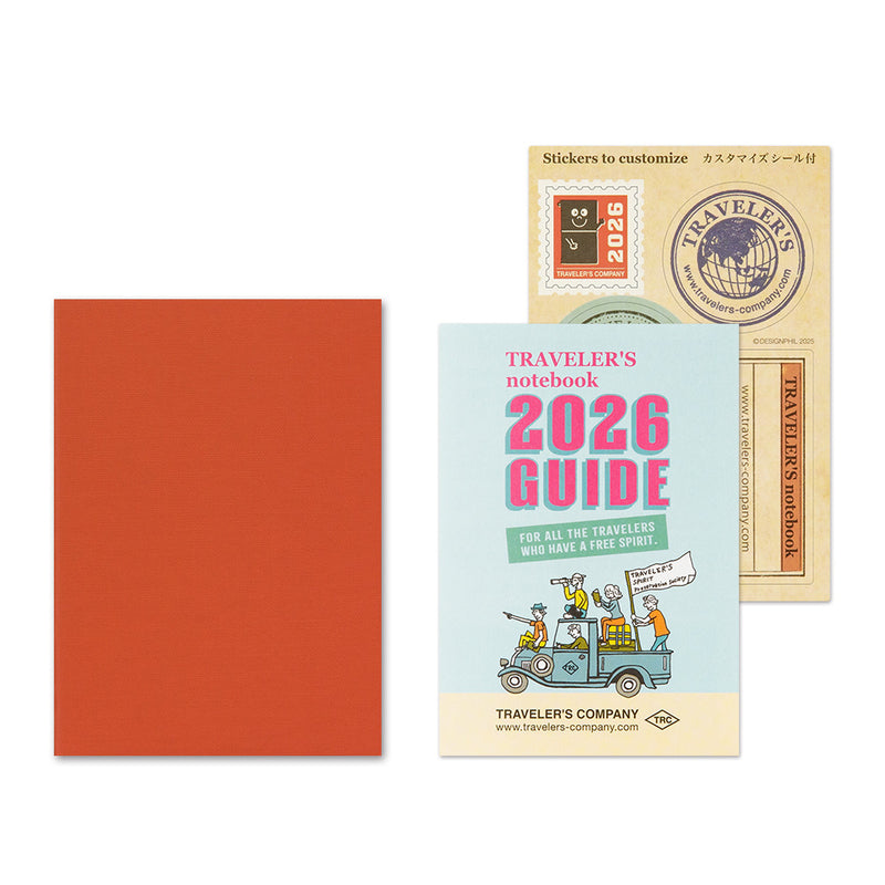 TRAVELER'S notebook - agenda mensuel 2026 (passport size)