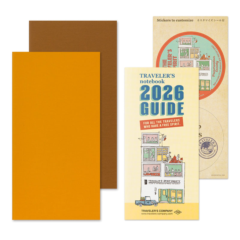 TRAVELER'S notebook - agenda semainier 2026 (regular size)