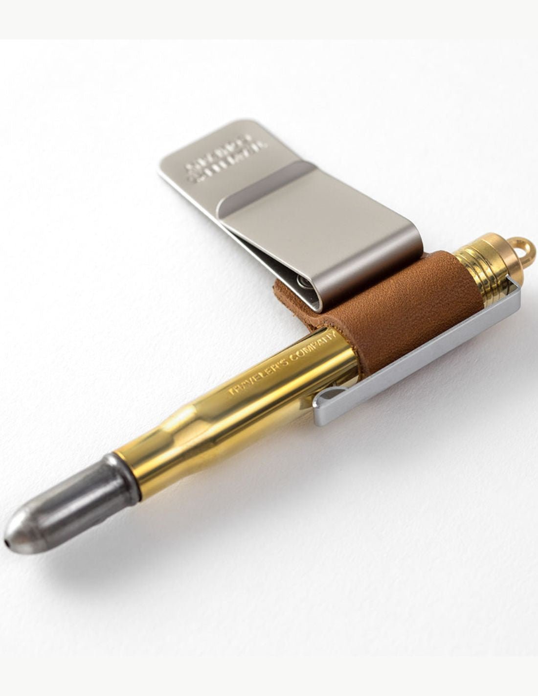 TRAVELER'S notebook 016 - porte - stylo - camel - 4902805143677
