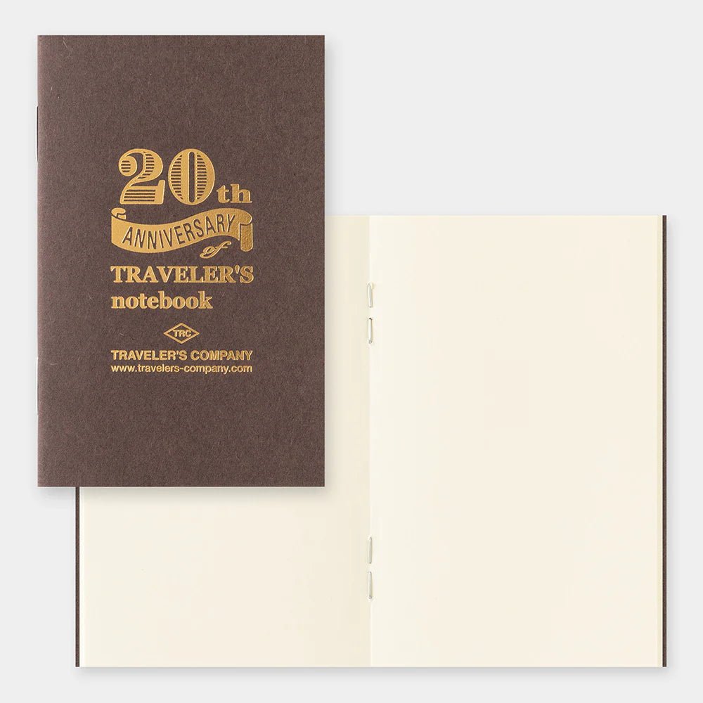 TRAVELER'S notebook 20TH ANNIVERSARY SET - card size - noir - 4902805154116