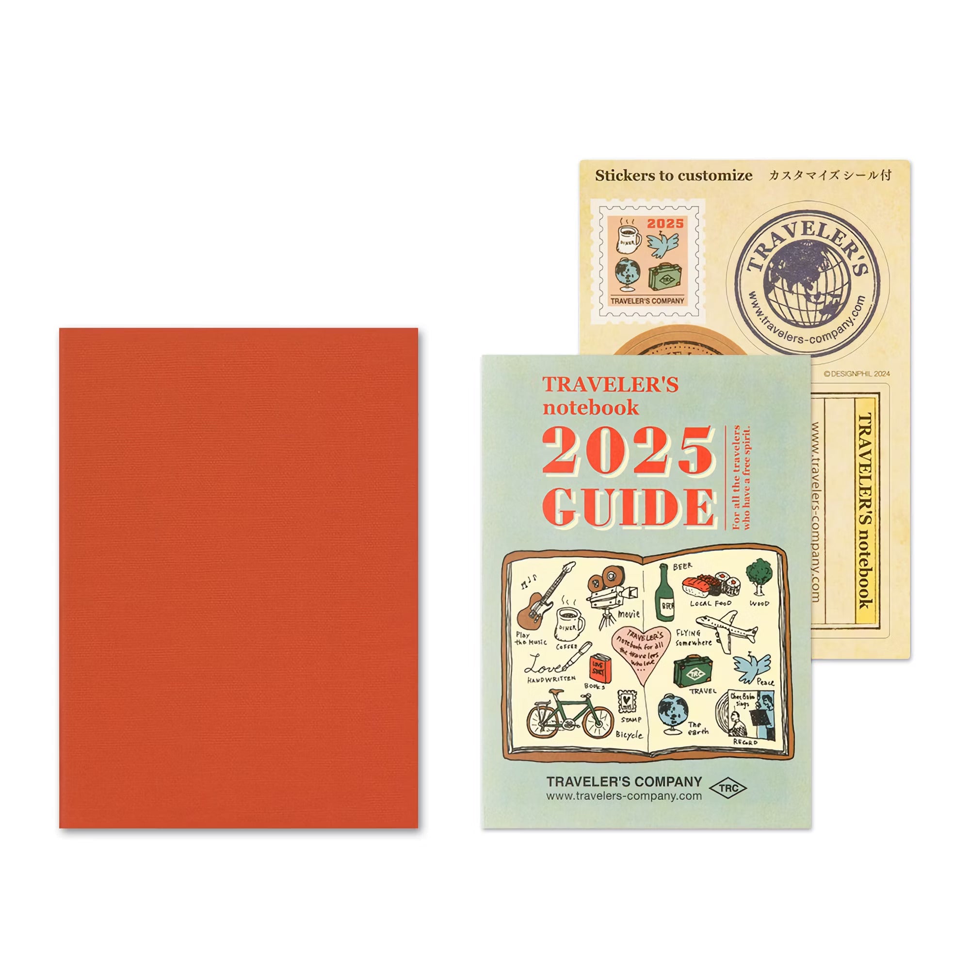 TRAVELER'S notebook - agenda mensuel 2025 (passport size) - TN Passport size - Mensuel -