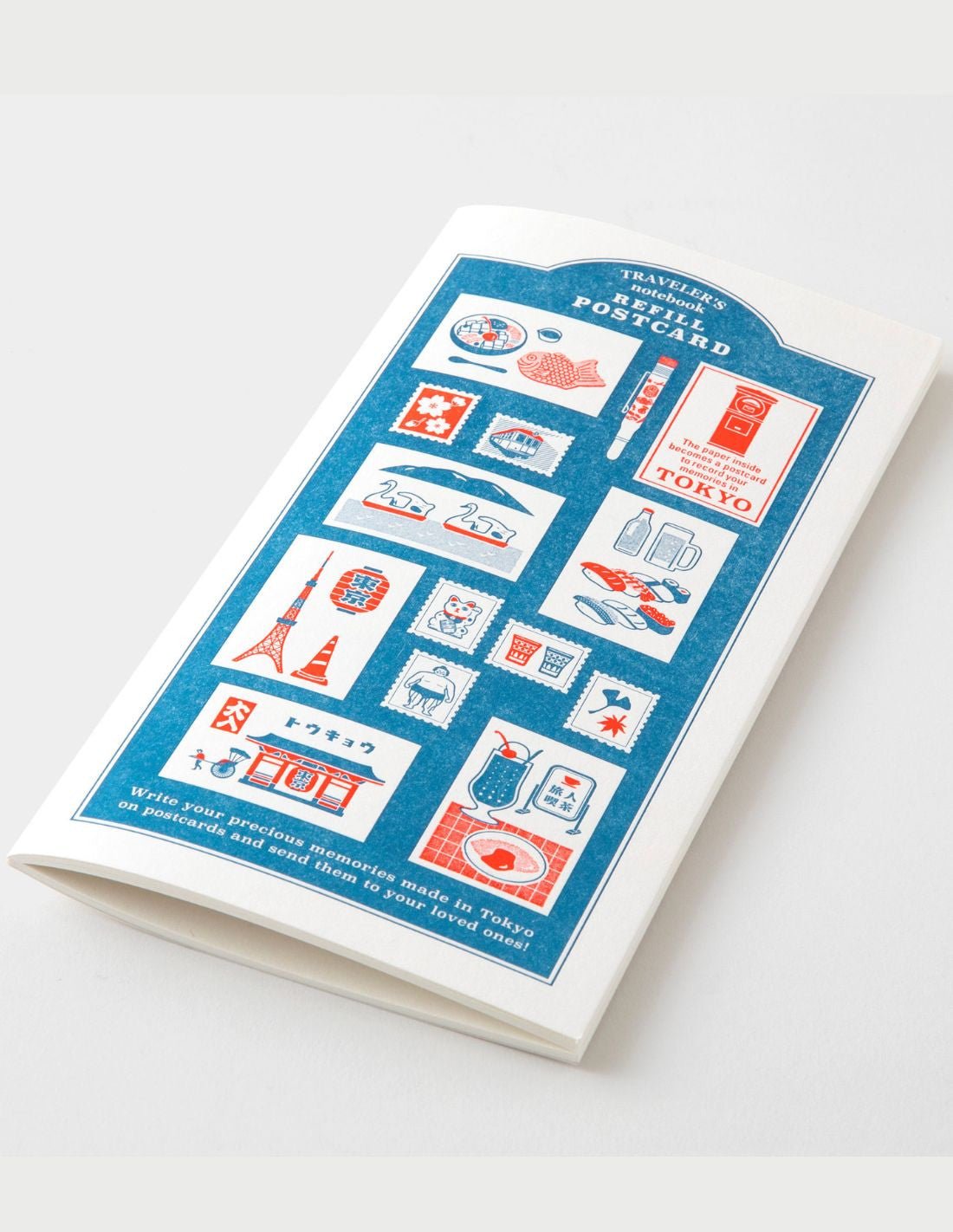 TRAVELER'S notebook - carnet cartes postales TOKYO EDITION - TN Regular size -
