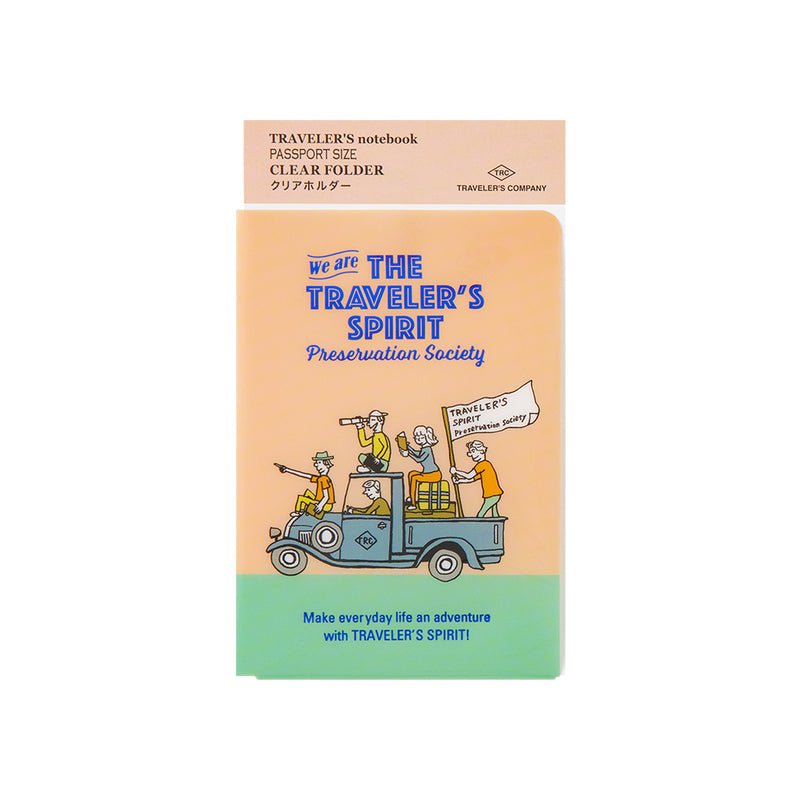TRAVELER'S notebook - chemise transparente 2026 (passport size) -