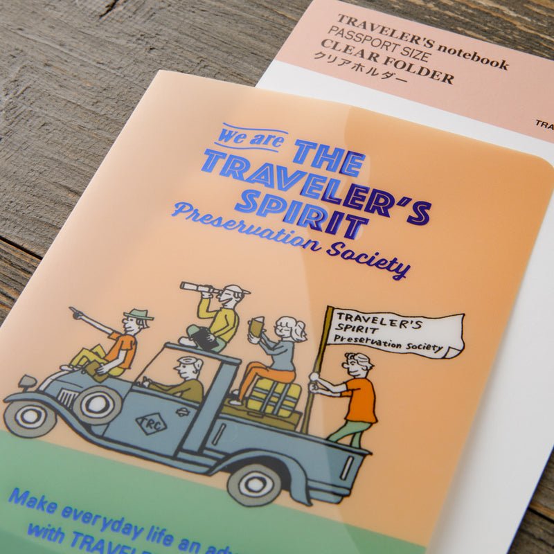 TRAVELER'S notebook - chemise transparente 2026 (passport size) -
