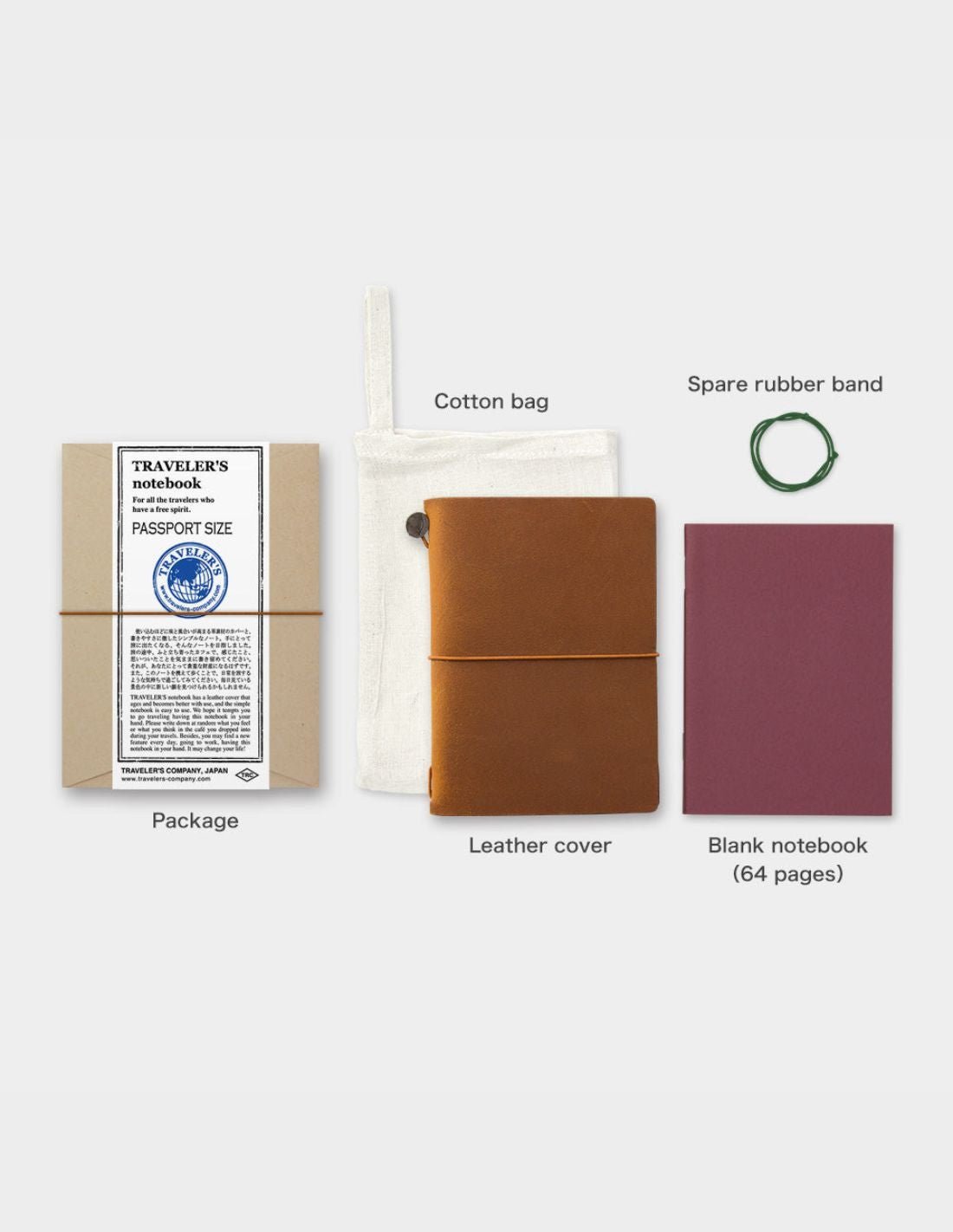 TRAVELER'S notebook - passport size - camel - 4902805151948