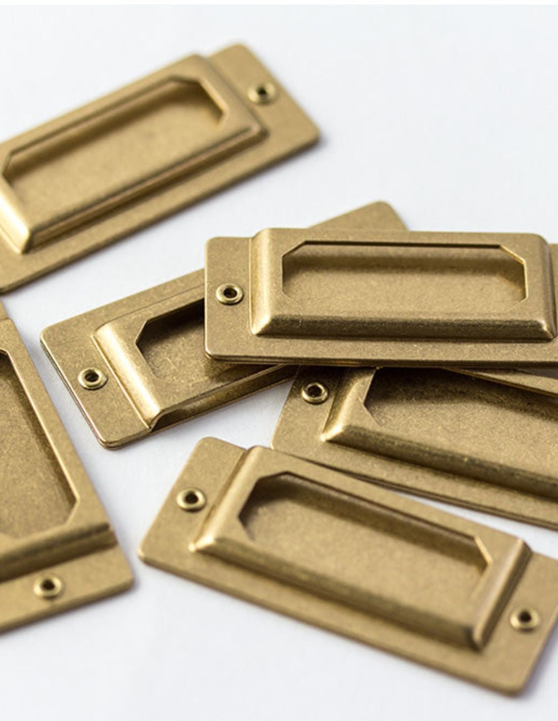 TRC BRASS - plaques pour étiquettes en laiton - TN Passport size / TN Regular size - 4902805820226