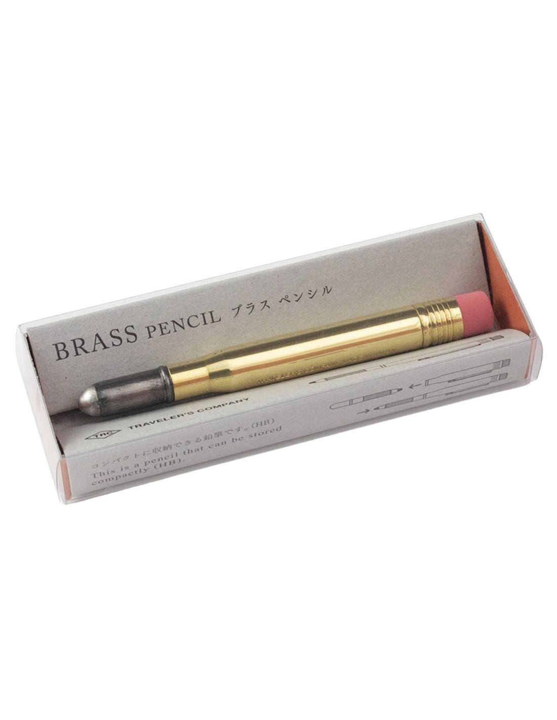 TRC BRASS - porte - crayon en laiton - TN Passport size / TN Regular size - 4902805380751