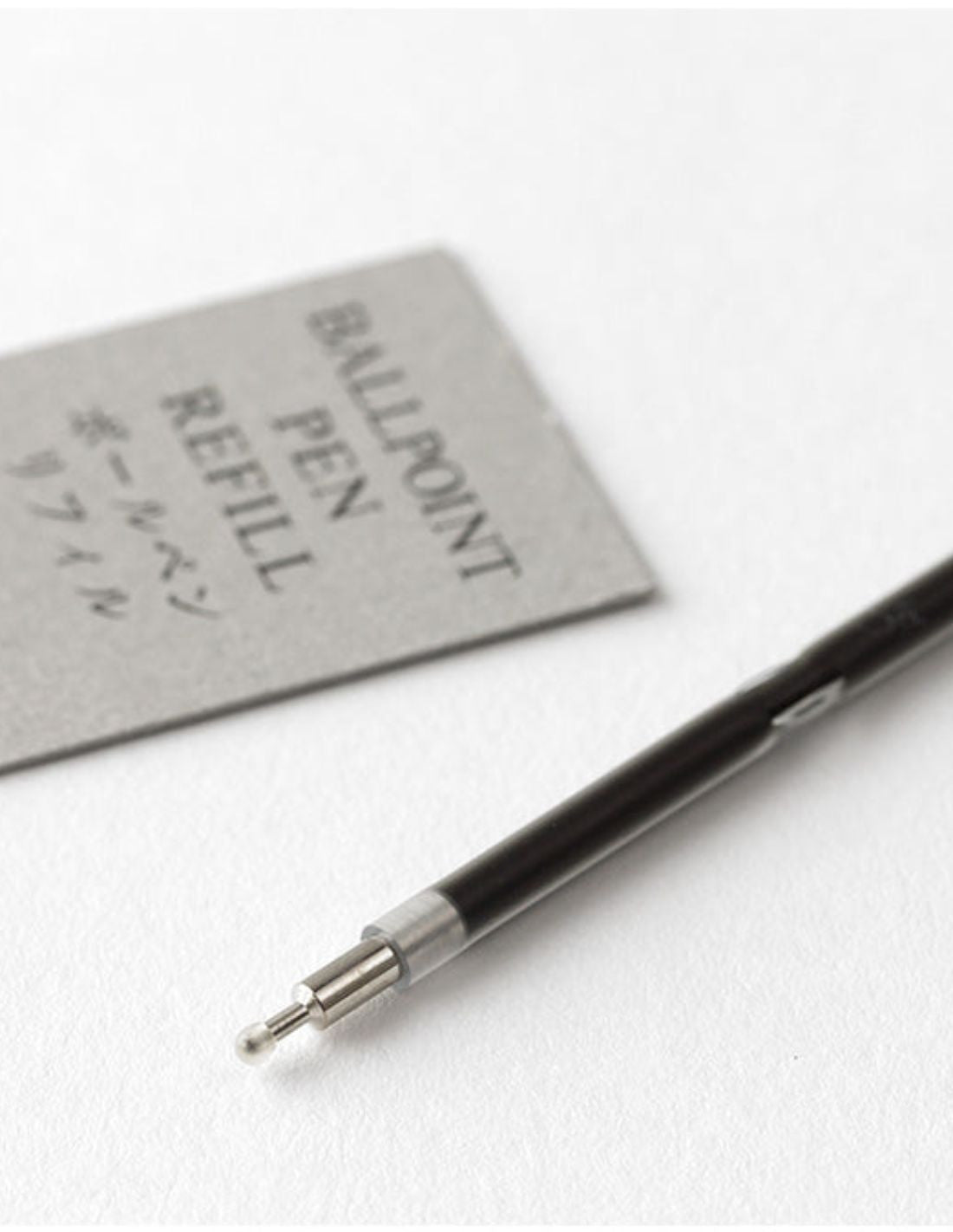 TRC BRASS - recharge stylo bille en laiton - TN Passport size / TN Regular size - 0.5 - Noir - 4902805366380