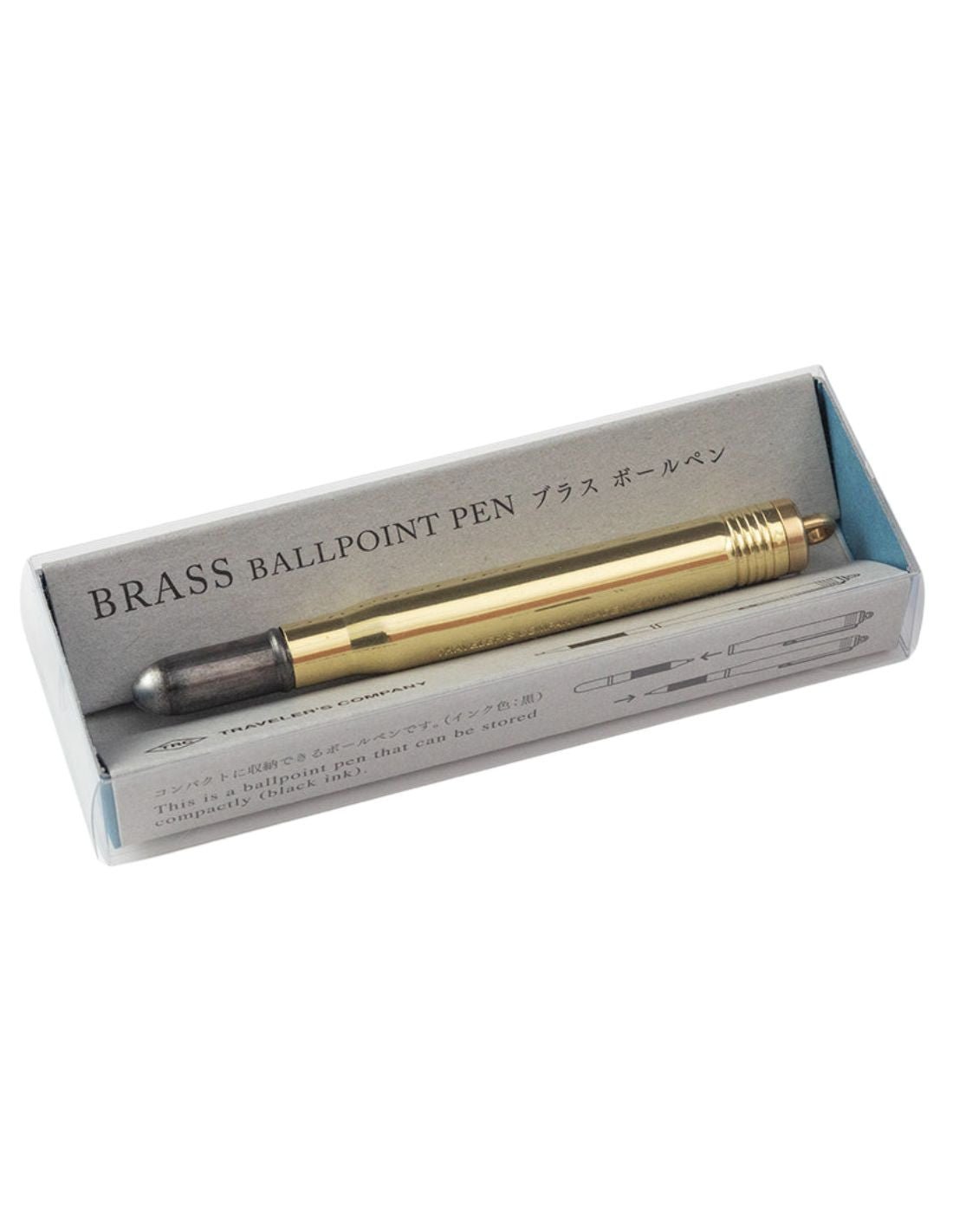 TRC BRASS - stylo bille en laiton - TN Passport size / TN Regular size - 0.5 - 4902805367264