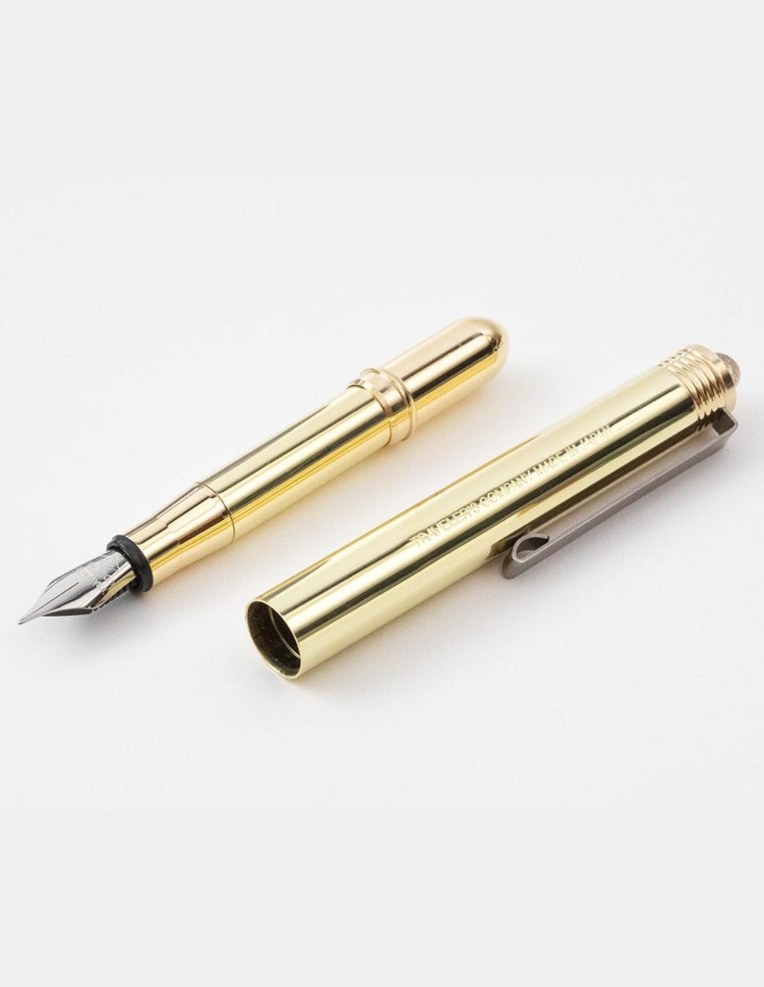 TRC BRASS - stylo plume en laiton - TN Passport size / TN Regular size - Fine - 4902805380768
