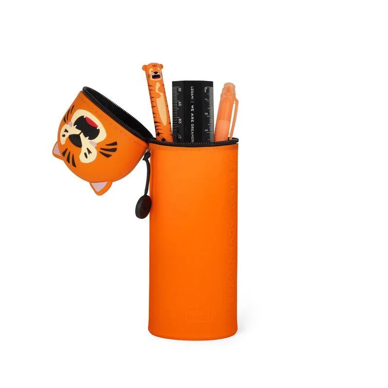 Trousse pot à crayon LEGAMI Kawaii - Tigre -