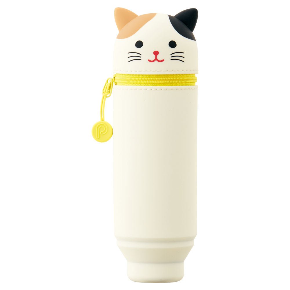 Trousse pot à crayon LIHIT LAB Punilabo - Chat Calico - 4903419839598