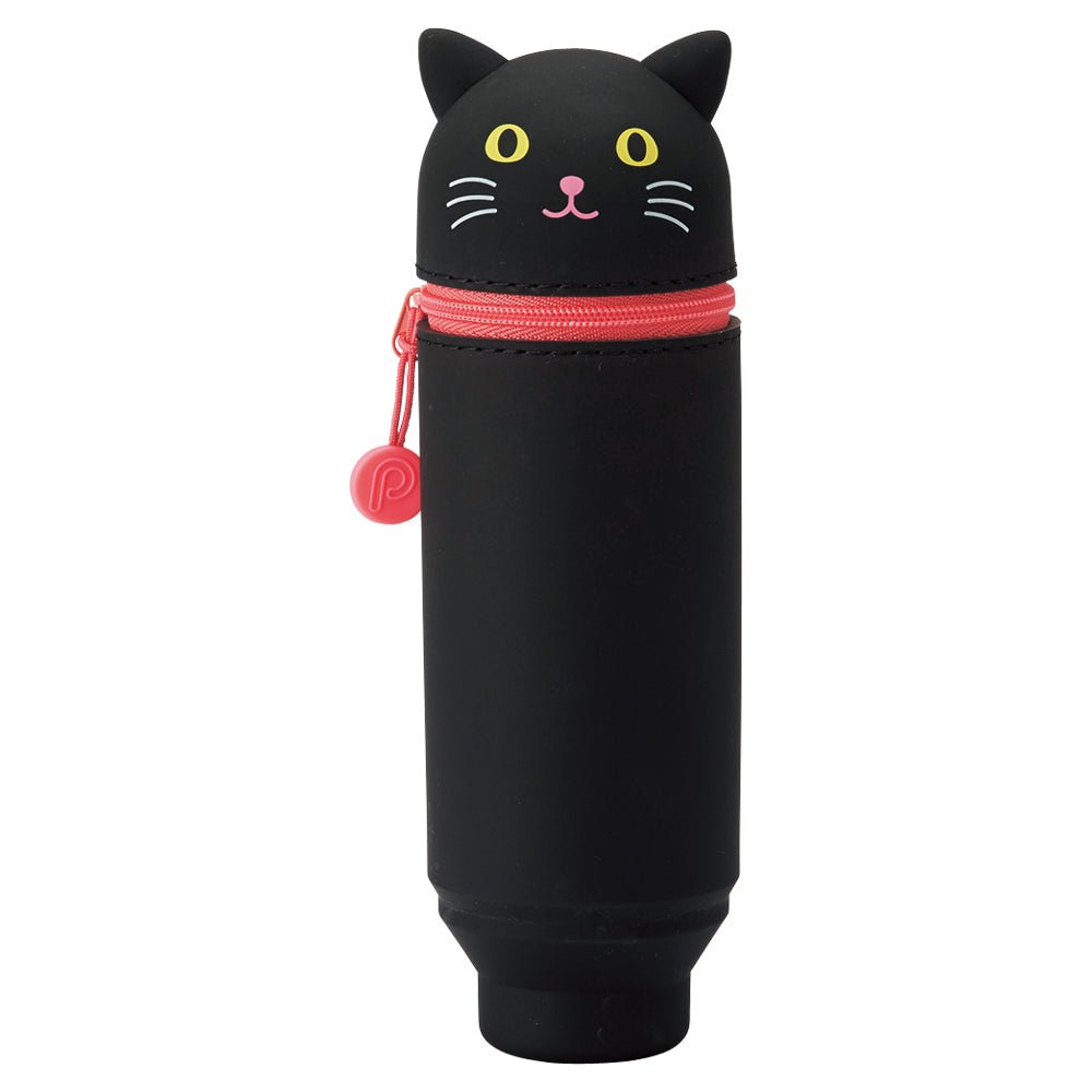 Trousse pot à crayon LIHIT LAB Punilabo - Chat Noir - 4903419819682