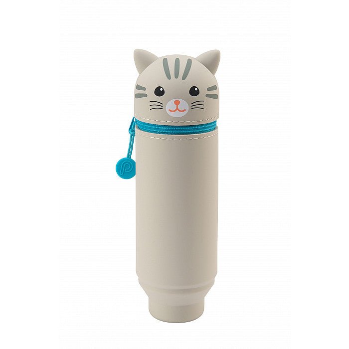Trousse pot à crayon LIHIT LAB Punilabo - Chat Scottish - 4903419846527