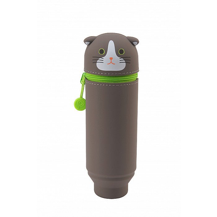 Trousse pot à crayon LIHIT LAB Punilabo - Chat Scottish - 4903419846527