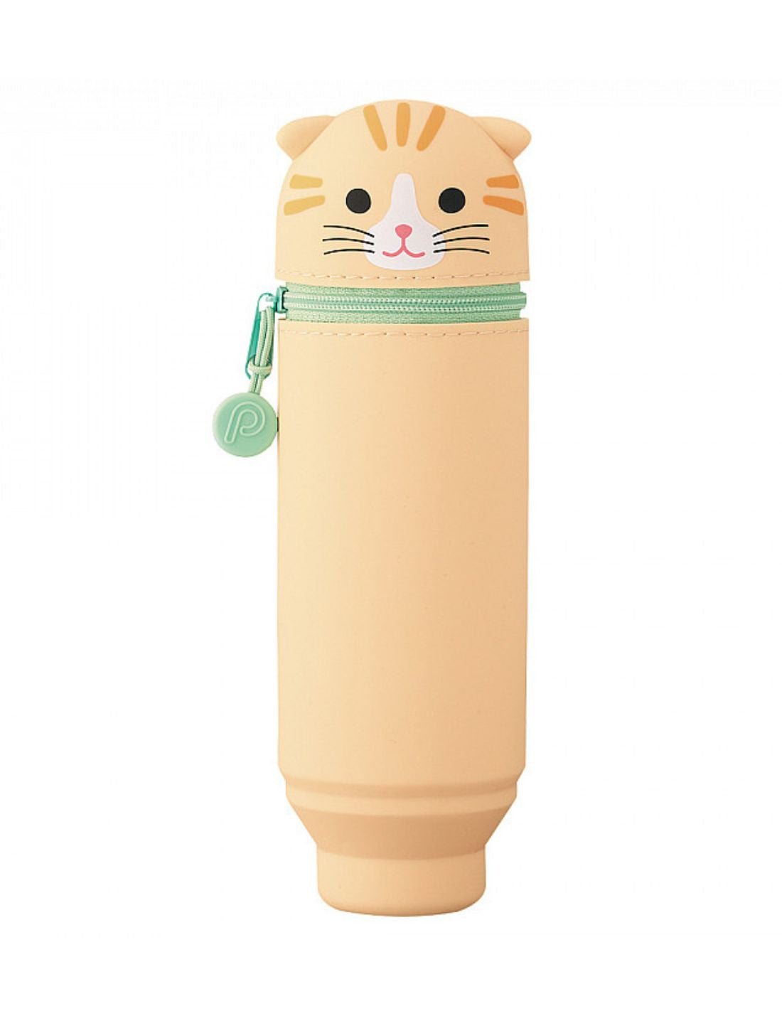 Trousse pot à crayon LIHIT LAB Punilabo - Chat Tabby -