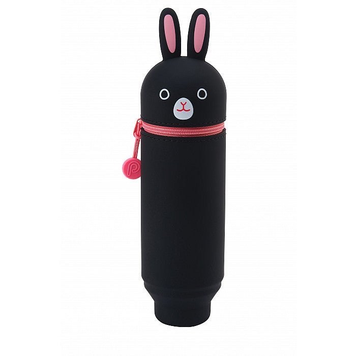 Trousse pot à crayon LIHIT LAB Punilabo - Lapin Noir - 4903419846541
