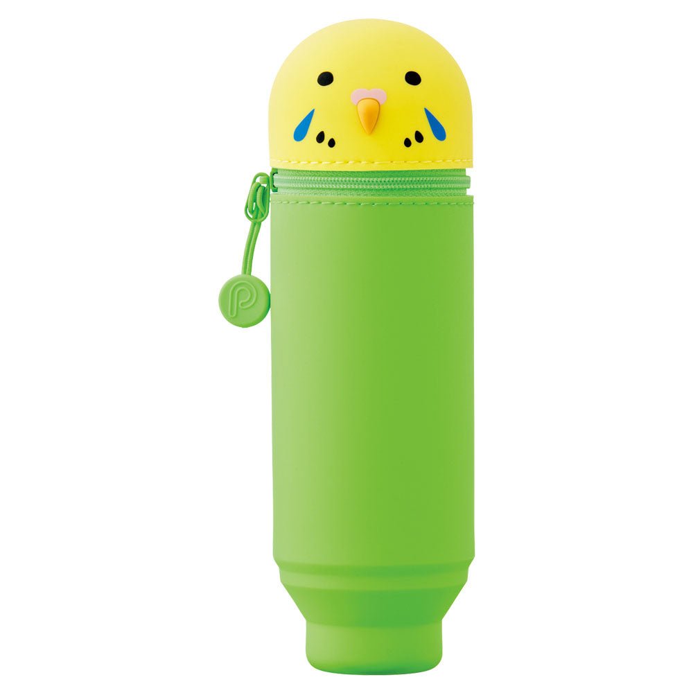 Trousse pot à crayon LIHIT LAB Punilabo - Perroquet -