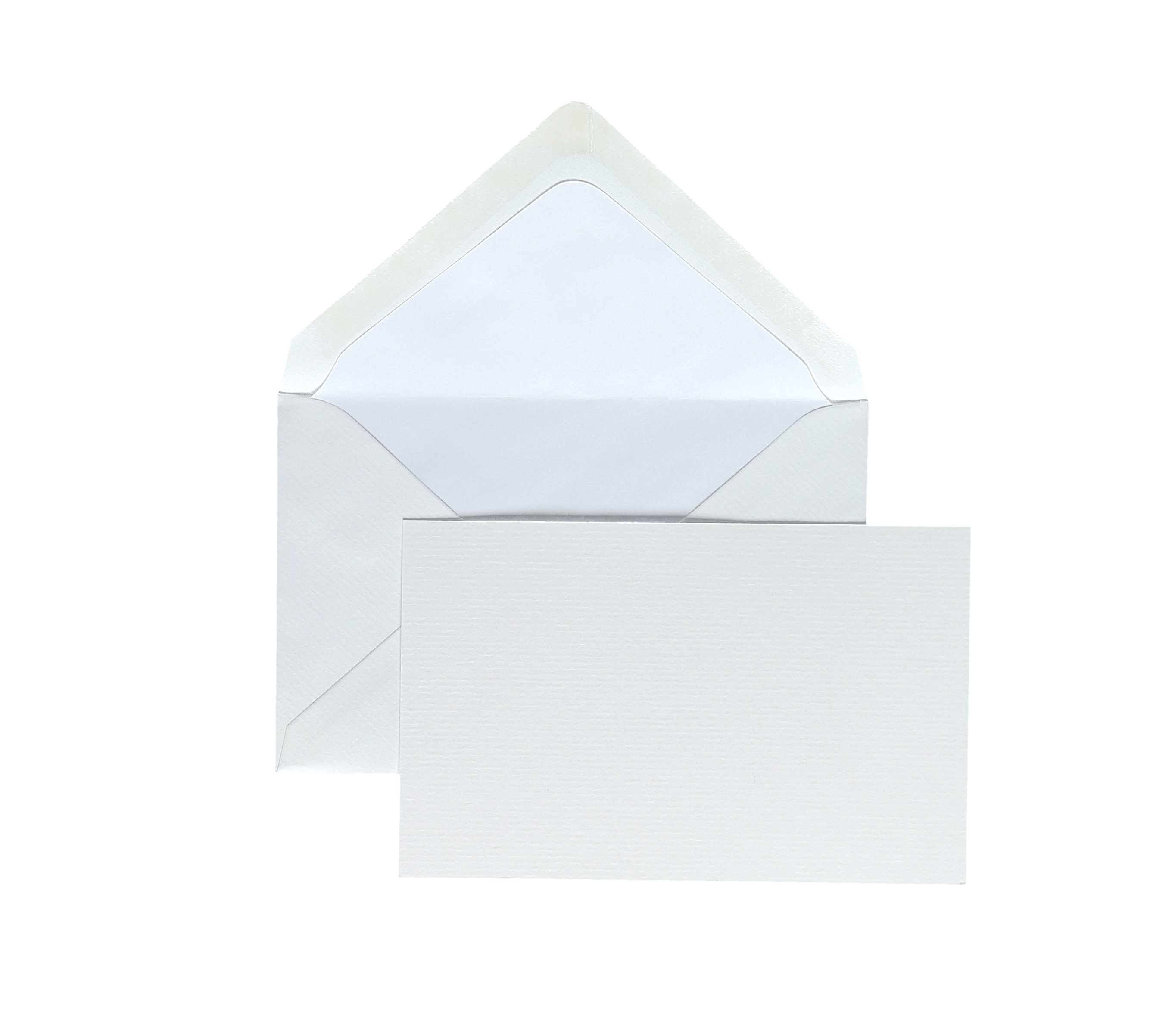 15 cartes et enveloppes Vergé format 9 x 14 cm - 8.5 x 13.5 cm | 9 x 14 cm - 280 g/m² - Blanc - 5413036106199