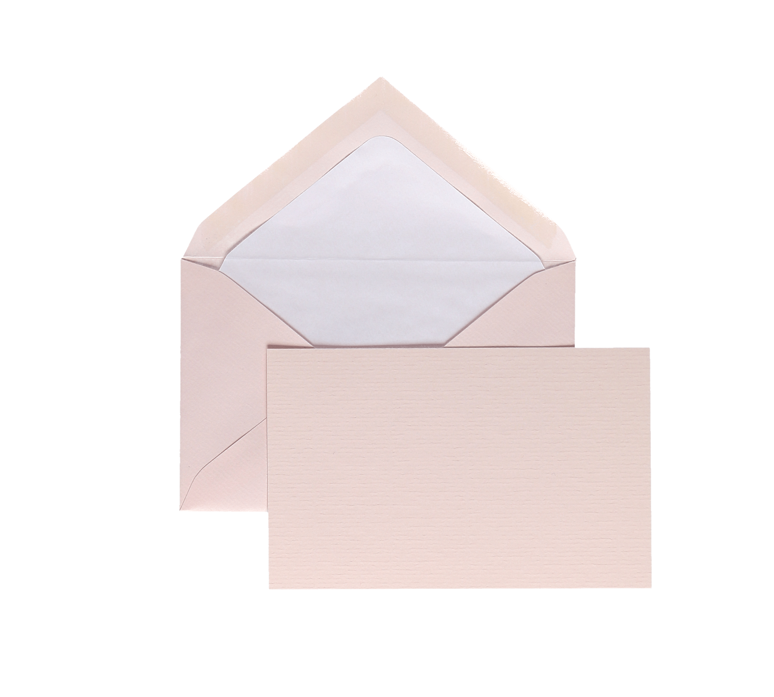 15 cartes et enveloppes Vergé format 9 x 14 cm - 8.5 x 13.5 cm | 9 x 14 cm - 280 g/m² - Rose - 5413036176192