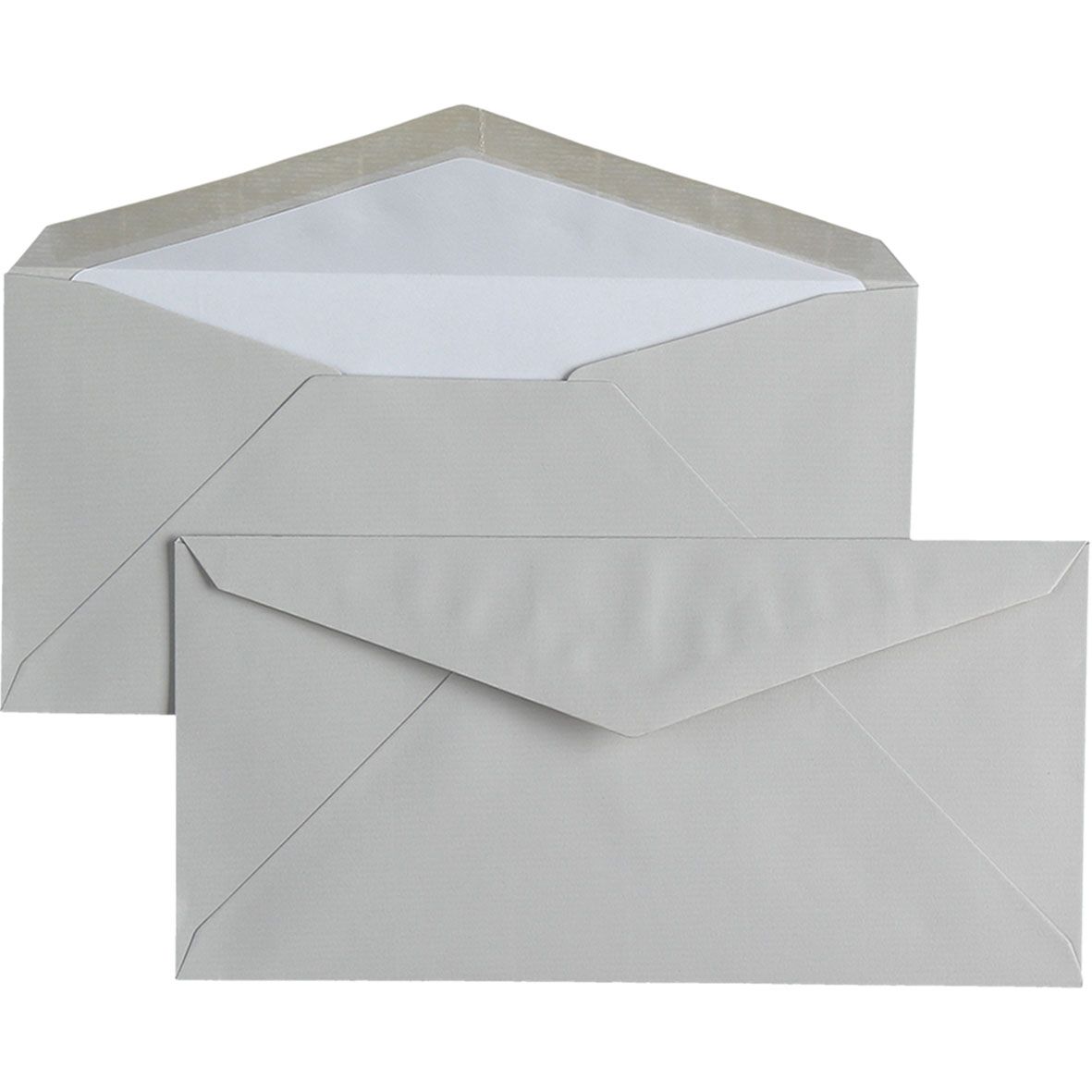25 enveloppes Vergé format DL - 11 x 22.5 cm - 100 g/m² - Blanc - 5413036104614