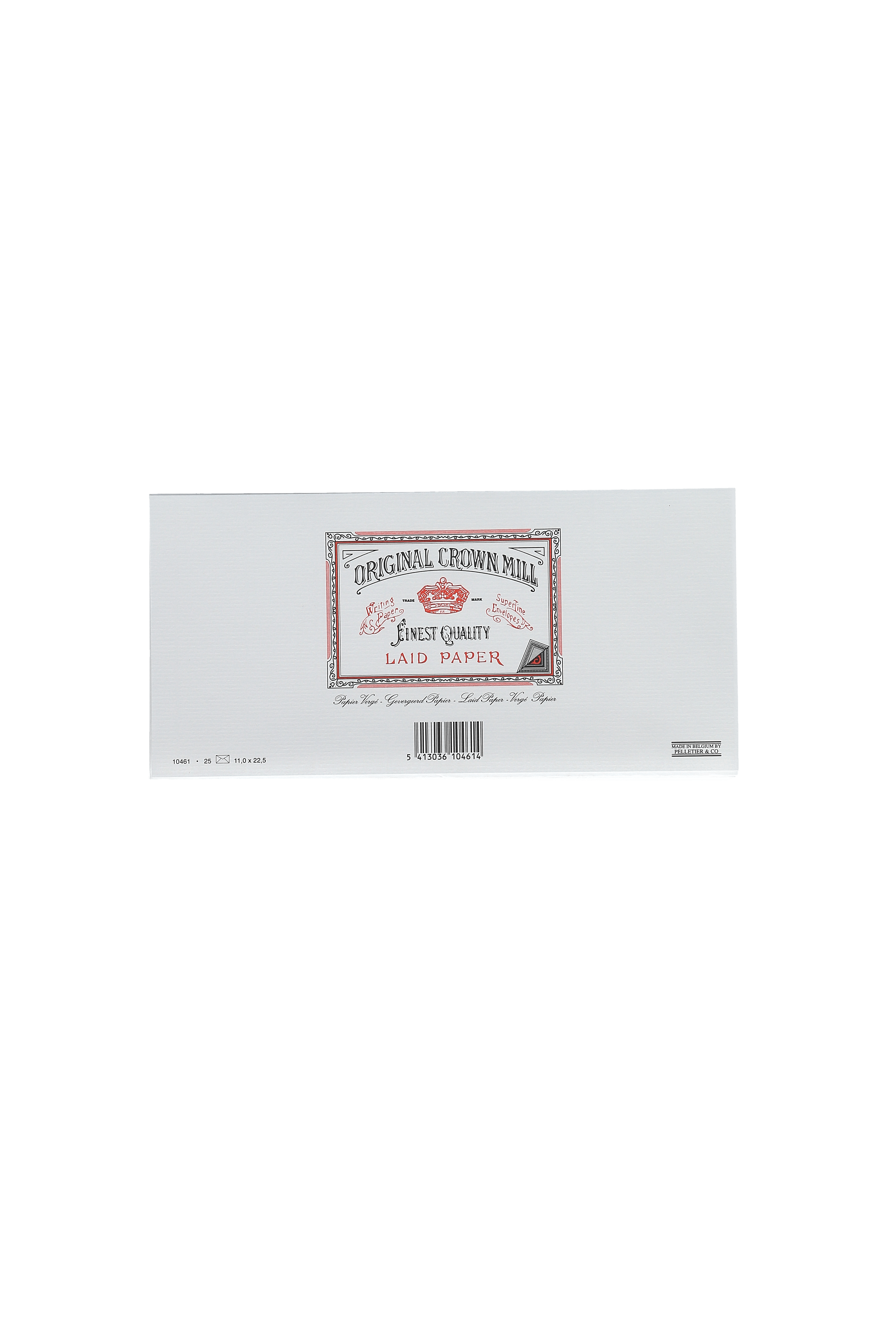 25 enveloppes Vergé format DL - 11 x 22.5 cm - 100 g/m² - Rose - 5413036174617