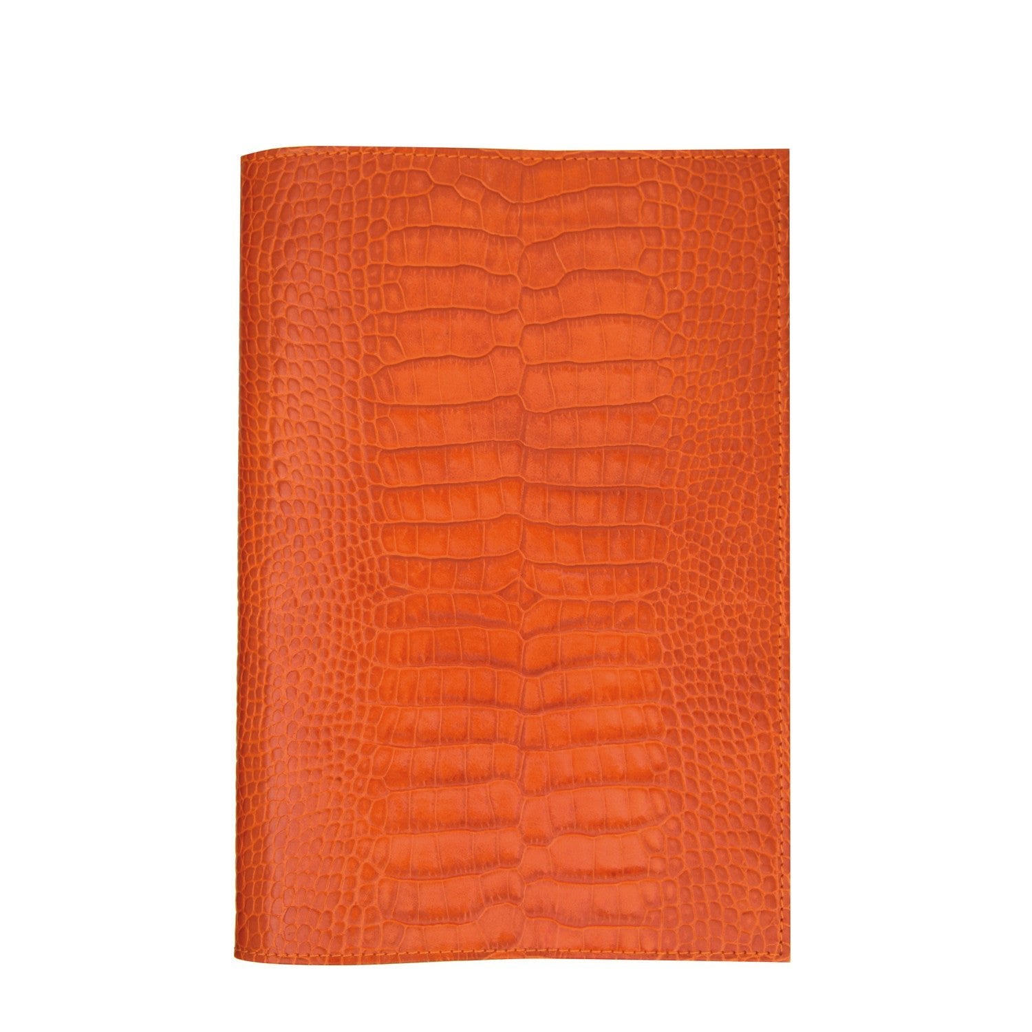 Agenda MIGNON A22 Croco Savannah - 23.2 x 16 cm - 1 semaine sur 2 pages - Orange - 3489392232546