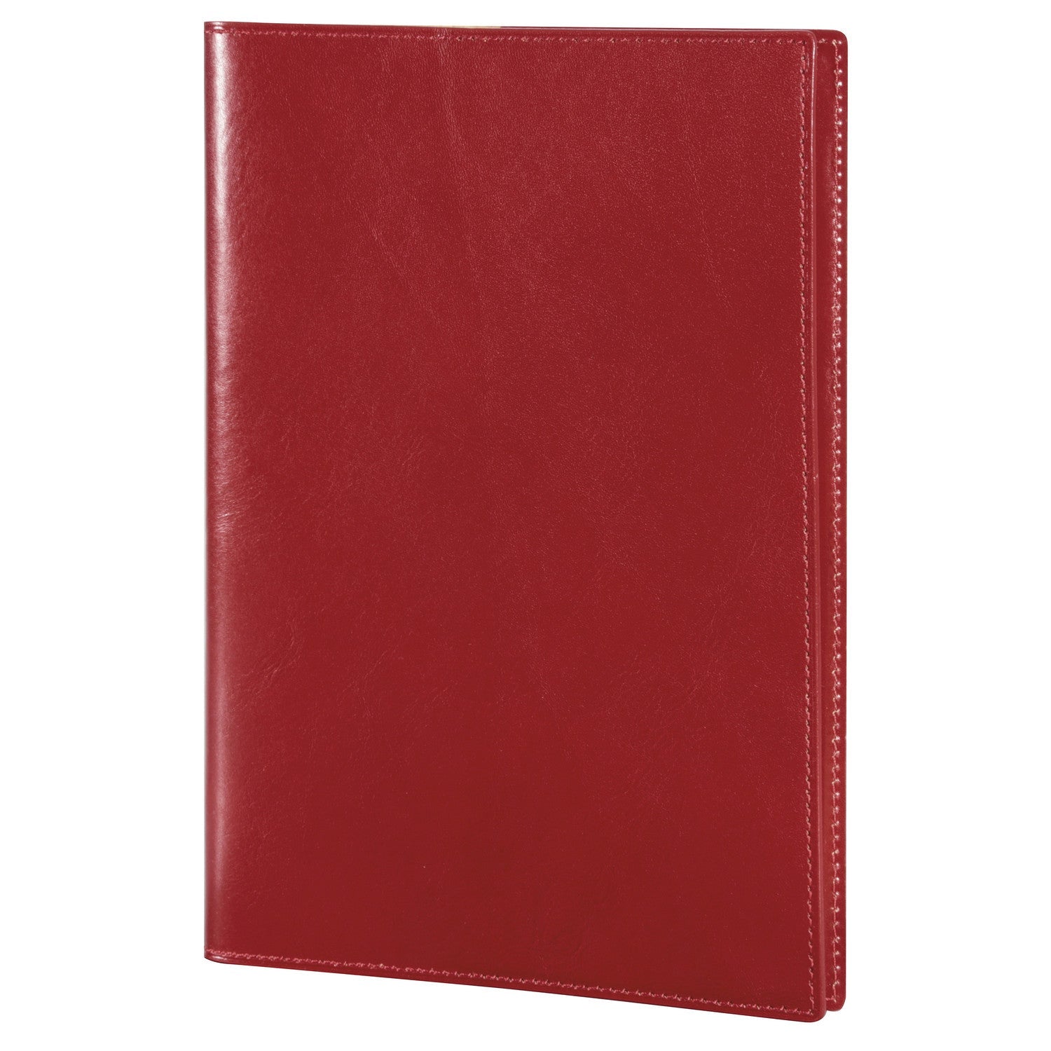 Agenda MIGNON A22 Veau Boboli - 23.2 x 16 cm - 1 semaine sur 2 pages - Rouge - 3489392231754