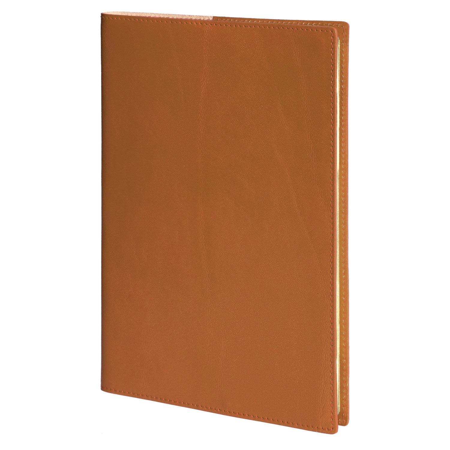 Agenda MIGNON A27 Veau Boboli - 27.2 x 21.5 cm - 1 semaine sur 2 pages - Camel - 3489392735795