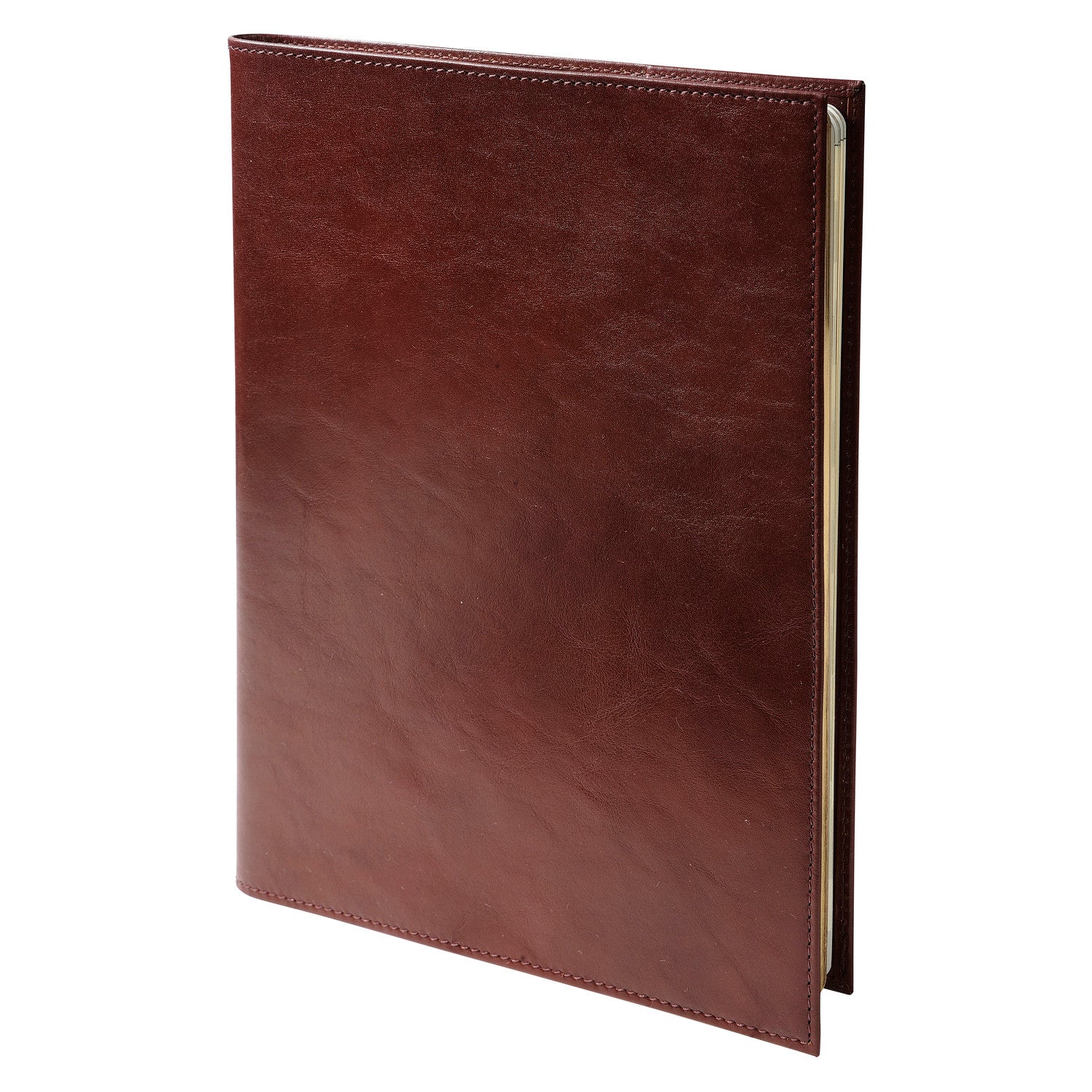 Agenda MIGNON A27 Veau Boboli - 27.2 x 21.5 cm - 1 semaine sur 2 pages - Marron - 3489392732763