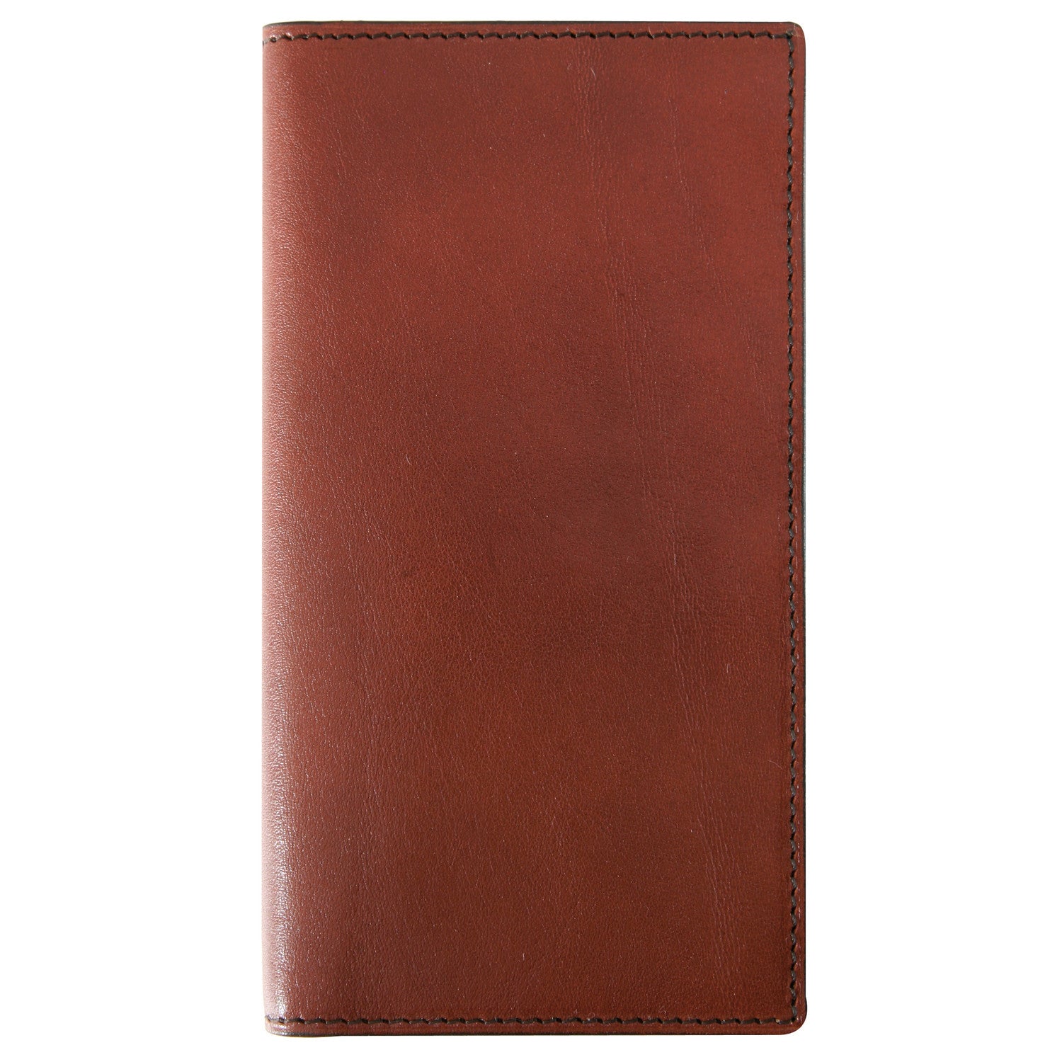 Agenda MIGNON AS16 - 8,8 x 16,5 cm - 1 semaine sur 2 pages - Orientation horizontale - Veau Boboli marron
