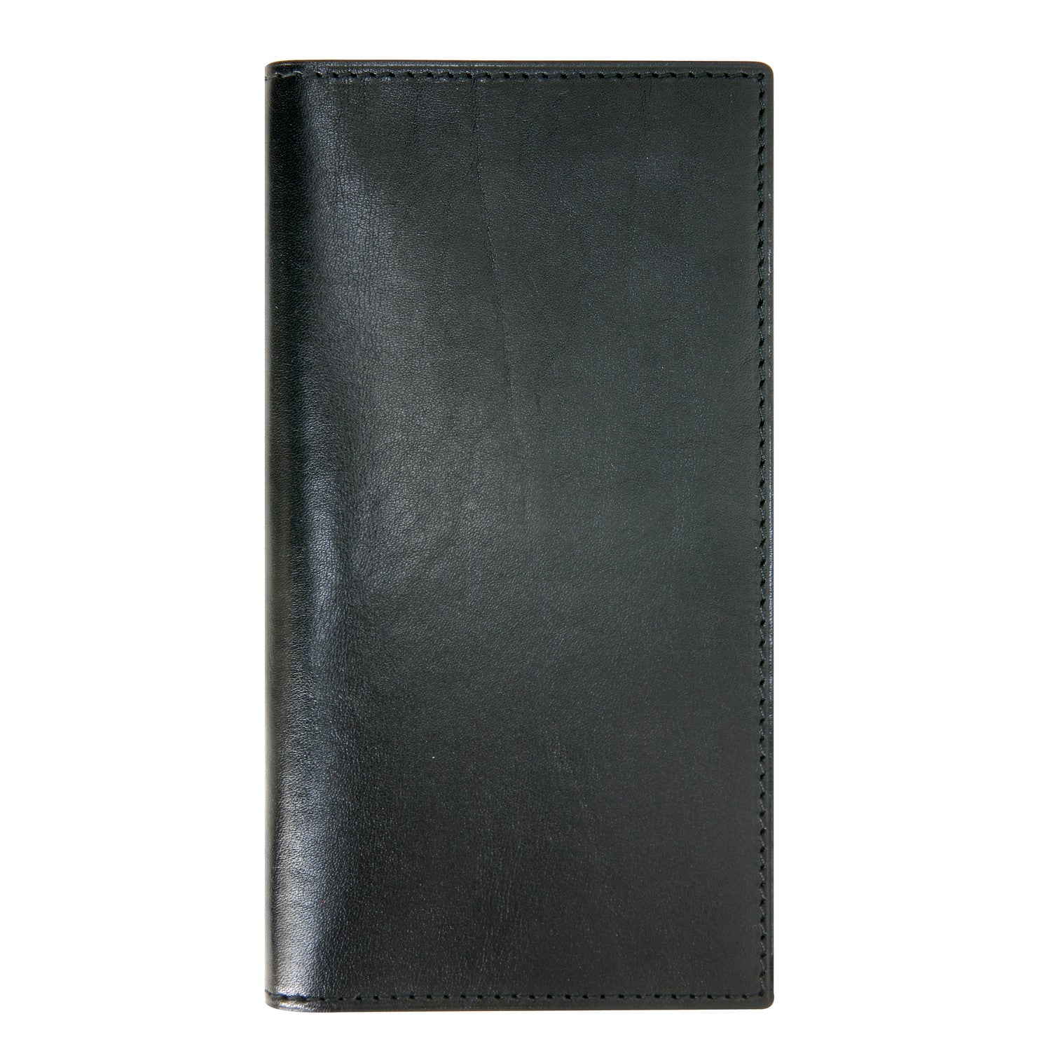 Agenda MIGNON AS16 - 8,8 x 16,5 cm - 1 semaine sur 2 pages - Orientation horizontale - Veau Boboli noir