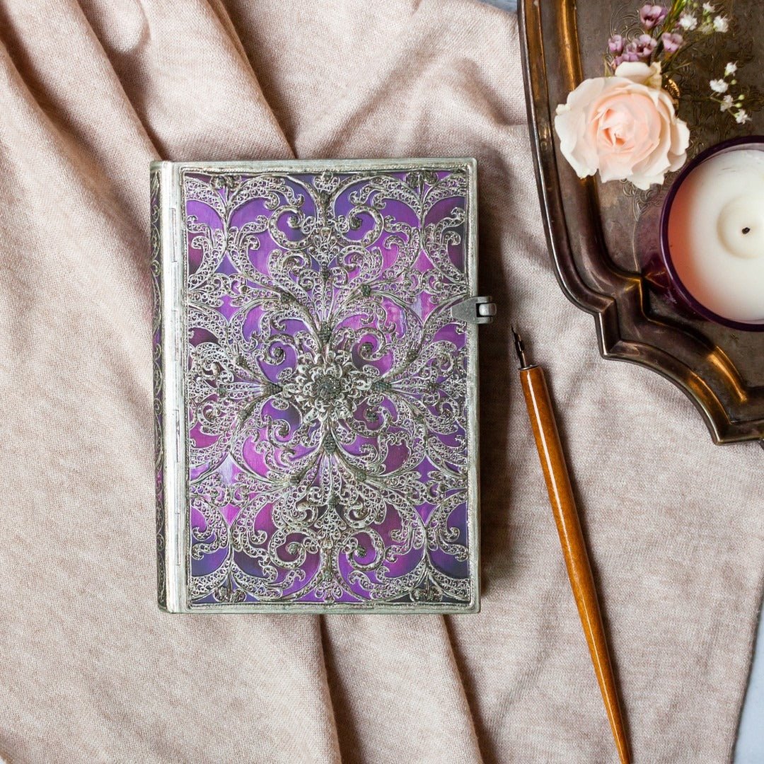 Aubergine - Ultra Rigide 240p - Ligné - Illustré - 9781439728932