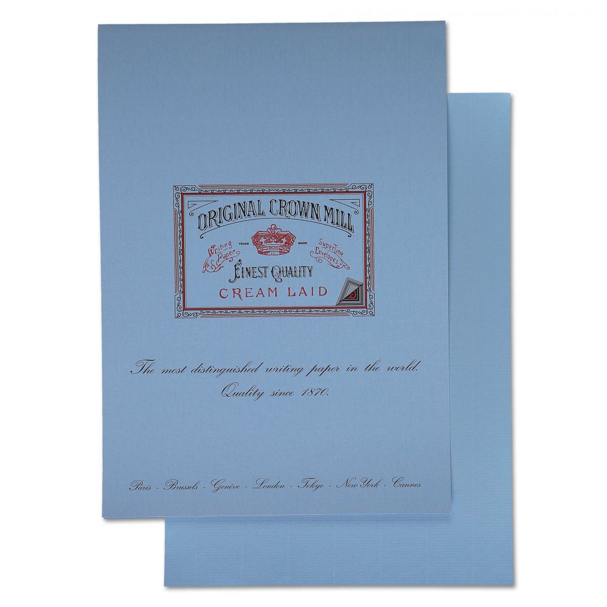 Bloc Vergé - A4 - 100 g/m² - Bleu - 5413036121406