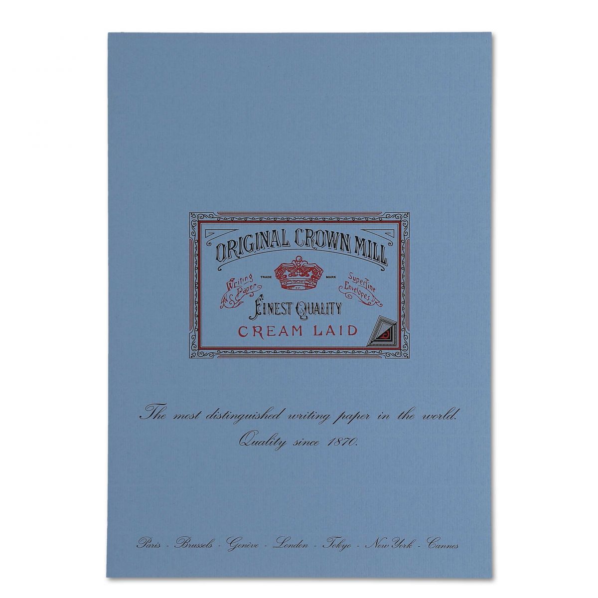 Bloc Vergé - A4 - 100 g/m² - Bleu - 5413036121406