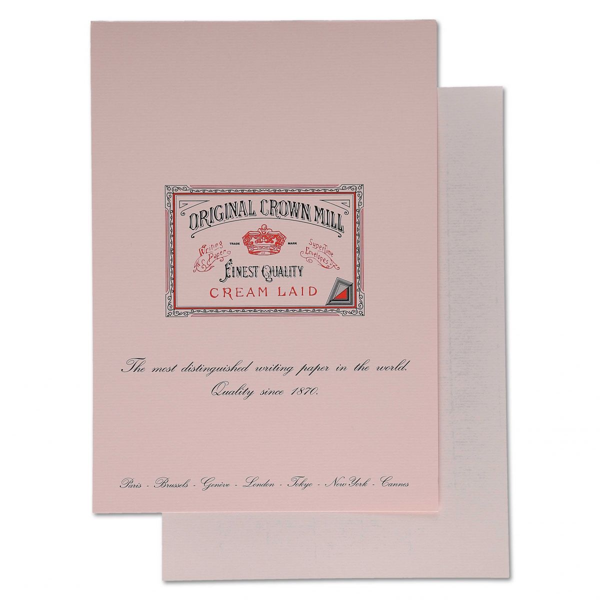 Bloc Vergé - A4 - 100 g/m² - Rose - 5413036171401