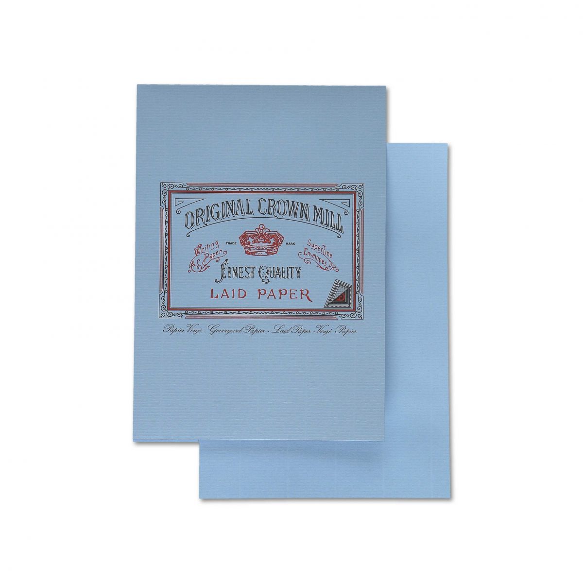 Bloc Vergé - A5 - 100 g/m² - Bleu - 5413036121253