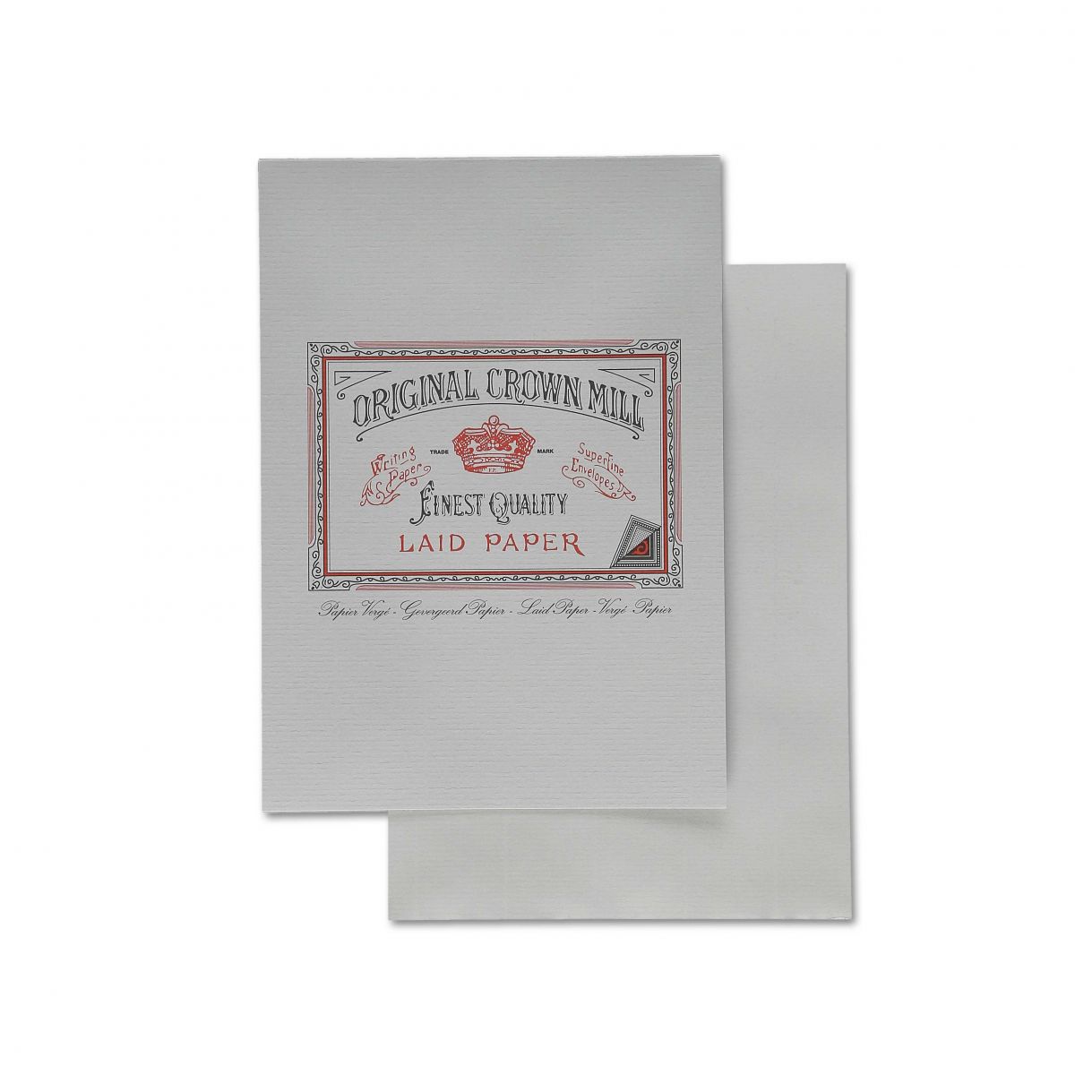 Bloc Vergé - A5 - 100 g/m² - Gris - 5413036111254