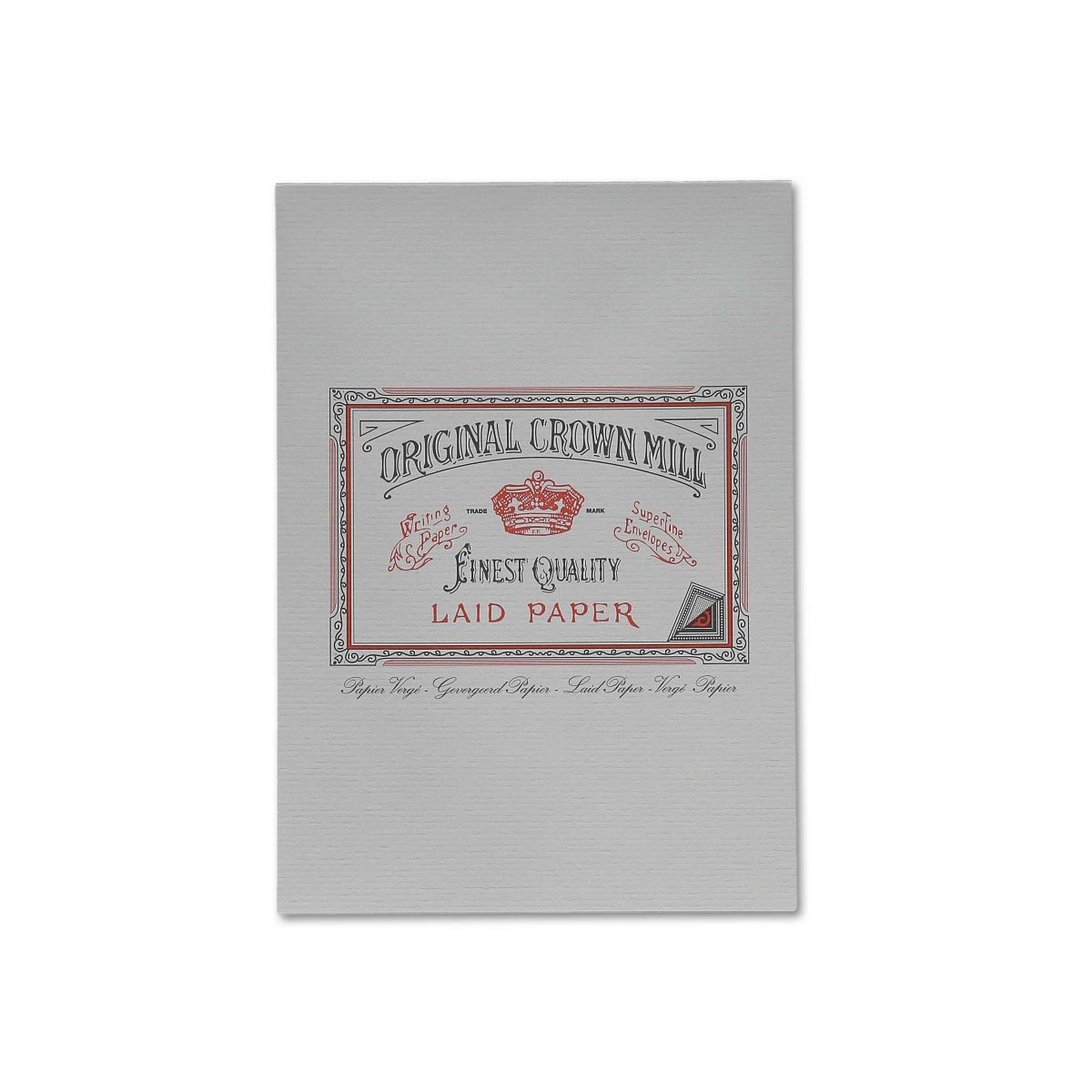 Bloc Vergé - A5 - 100 g/m² - Gris - 5413036111254