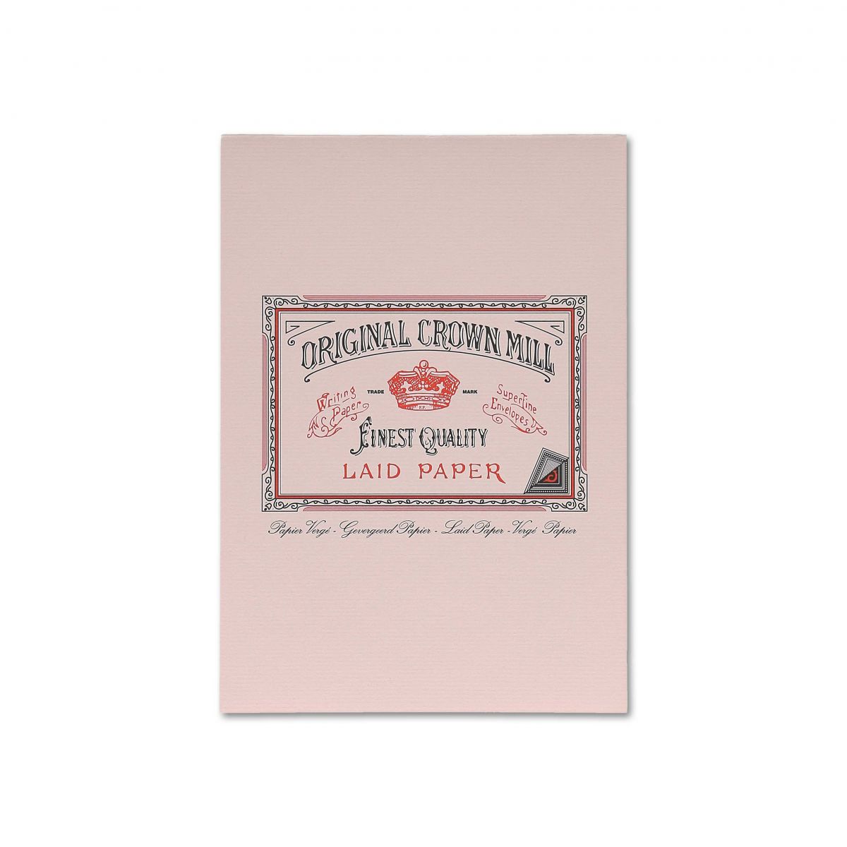 Bloc Vergé - A5 - 100 g/m² - Rose - 5413036171258