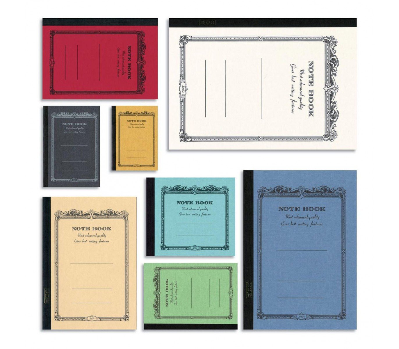 Carnet APICA CD Notebook - B7 - Ligné - Anthracite - 4970090338382