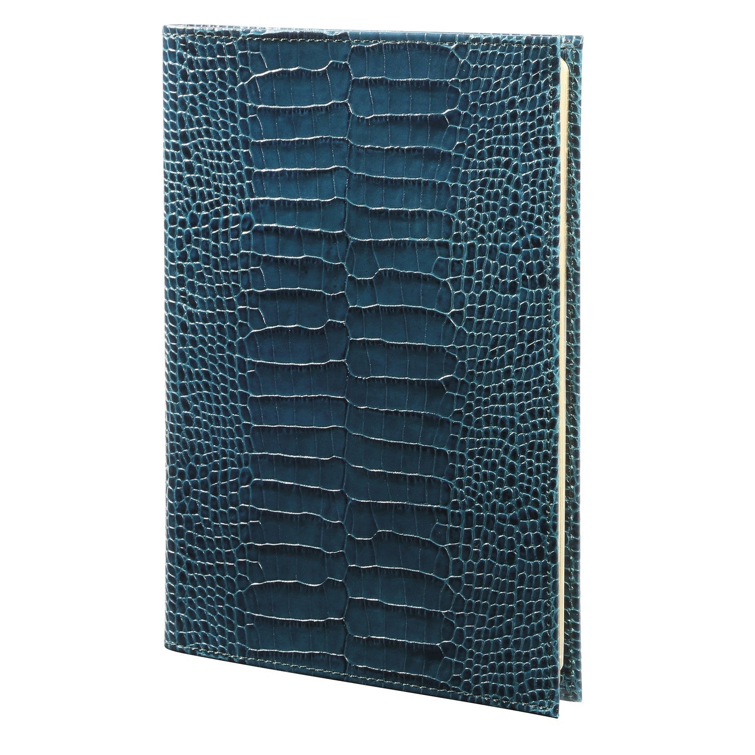 Carnet de notes Mignon Croco Savannah - 23.2 x 16 cm - Ligné - Colvert -