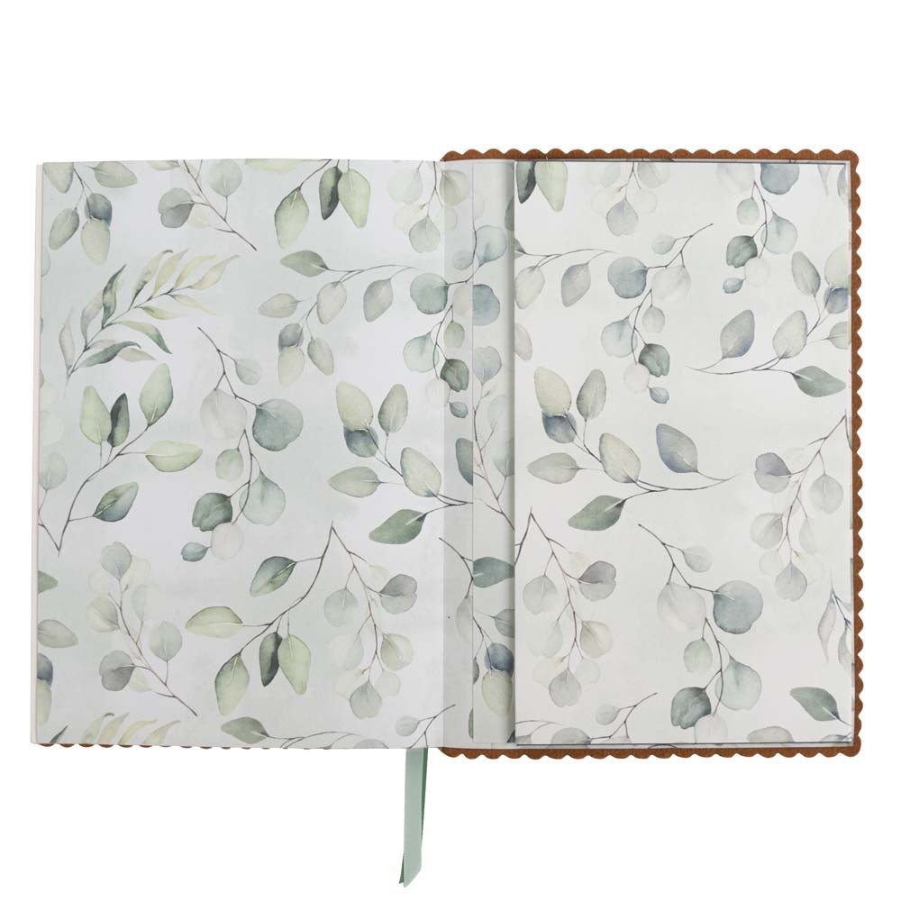 Carnet en cuir végétalien ARTEBENE Majoie - A5 - Pointillé - Beige - 4035461264407